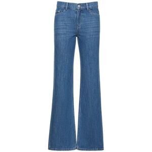 WANDLER Low-Rise Straight Denim Jeans Blue Size 26
